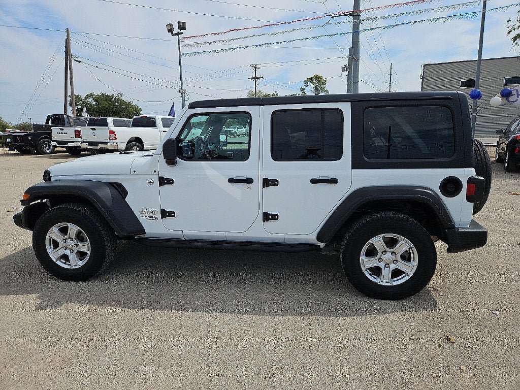 Used 2019 Jeep Wrangler Unlimited Sport S AWD/4WD image 3