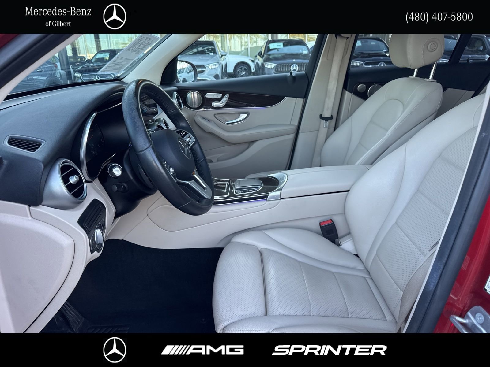 Used 2021 Mercedes-Benz GLC 300 4MATIC w/ Premium Package image 9