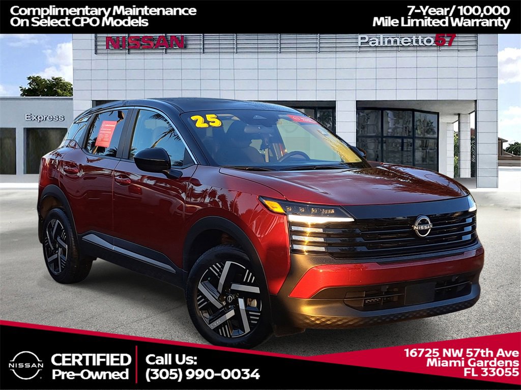 Certified 2025 Nissan Kicks SV