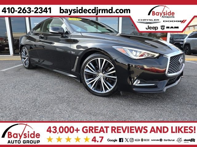 Used 2018 INFINITI Q60 3.0t Luxe w/ Sensory Package 3.0T Luxe