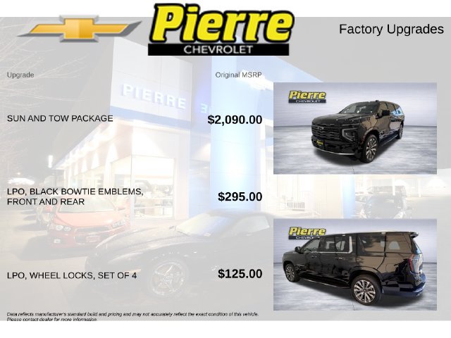 New 2026 Chevrolet Suburban High Country w/ Sun And Tow Package AWD/4WD image 13