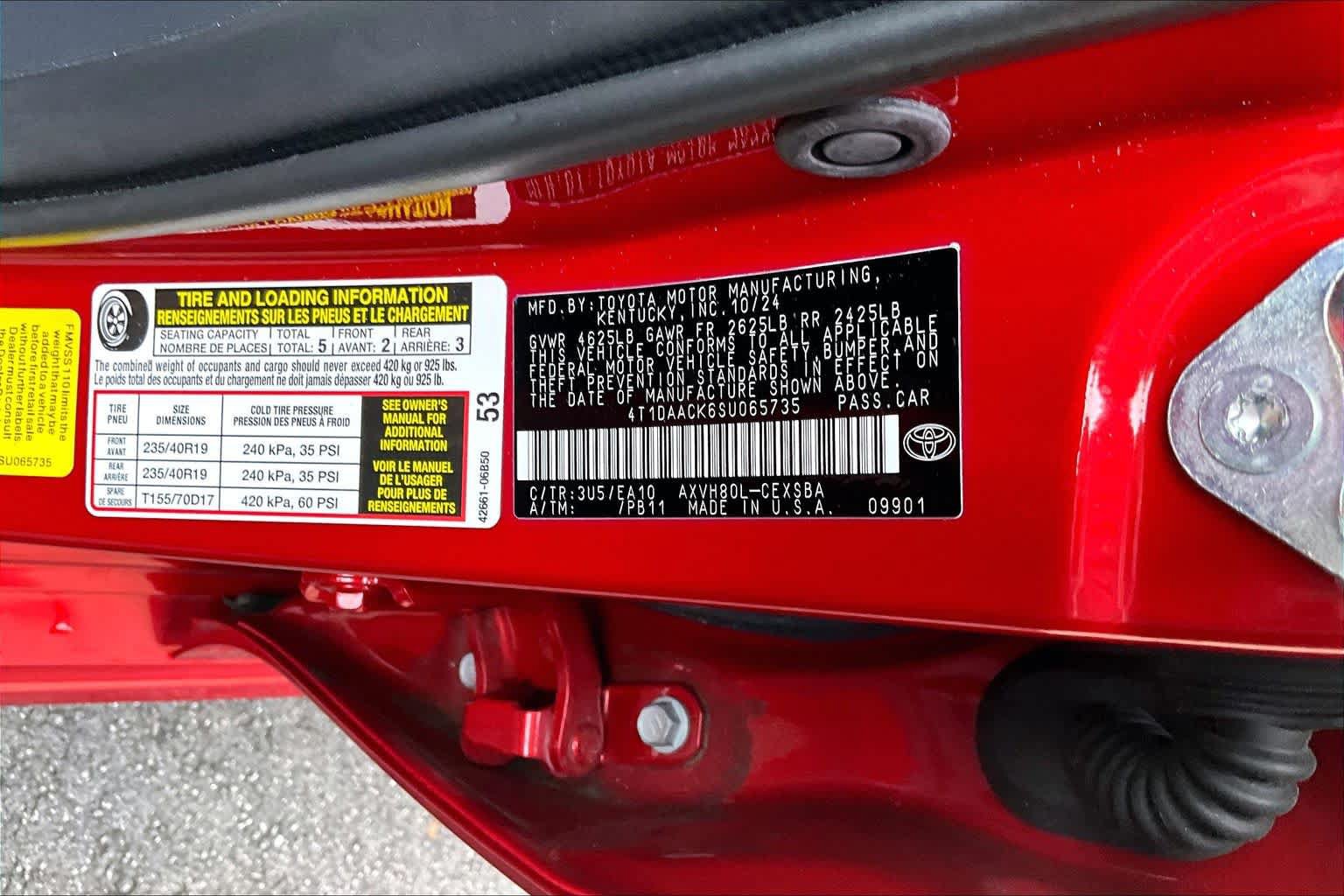 Certified 2025 Toyota Camry SE w/ Convenience Package FWD image 34