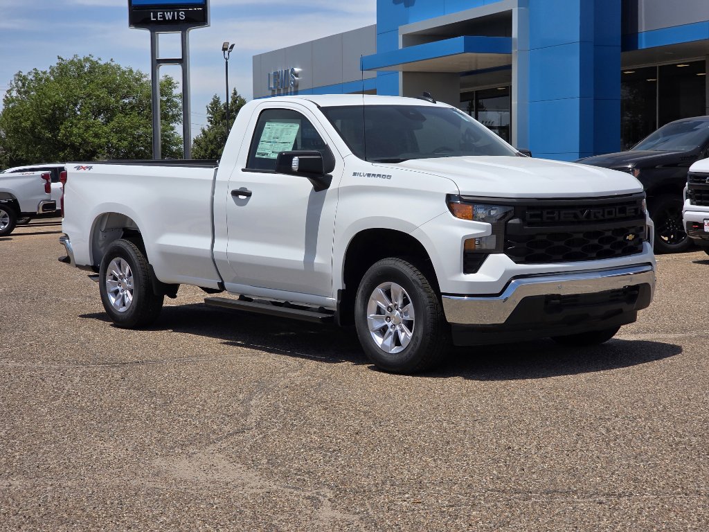 New 2025 Chevrolet Silverado 1500 W/T w/ WT Safety Package AWD/4WD image 2