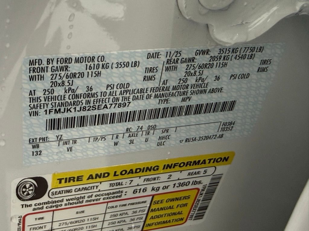 New 2025 Ford Expedition Max Active image 50