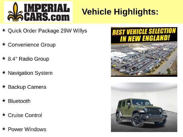 Used 2023 Jeep Wrangler Unlimited w/ 8.4" Radio Group AWD/4WD image 8