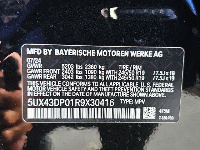 Certified 2024 BMW X3 sDrive30i w/ Premium Package image 36