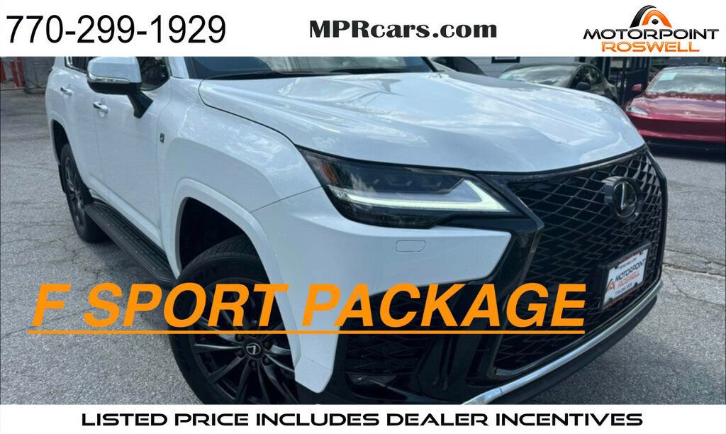 Used 2025 Lexus LX 600 F Sport AWD/4WD image 1