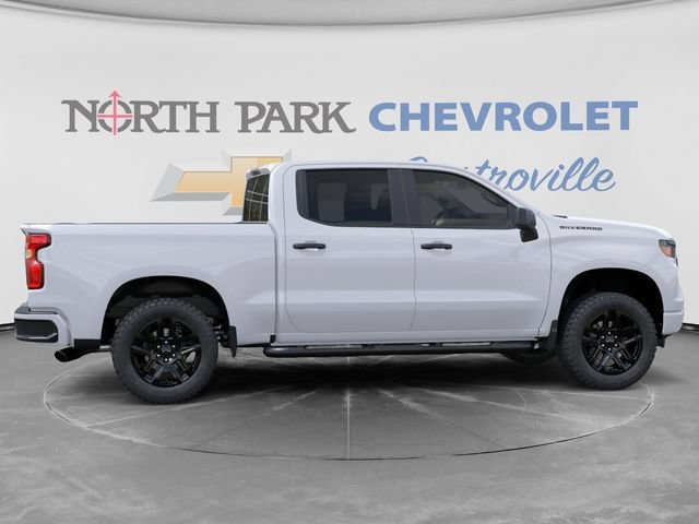 New 2026 Chevrolet Silverado 1500 Custom w/ Turbomax Blackout Package RWD image 5