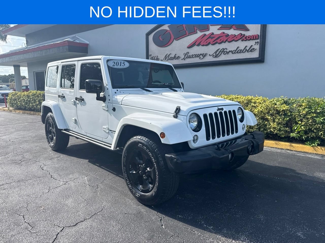Used 2015 Jeep Wrangler Unlimited Sahara