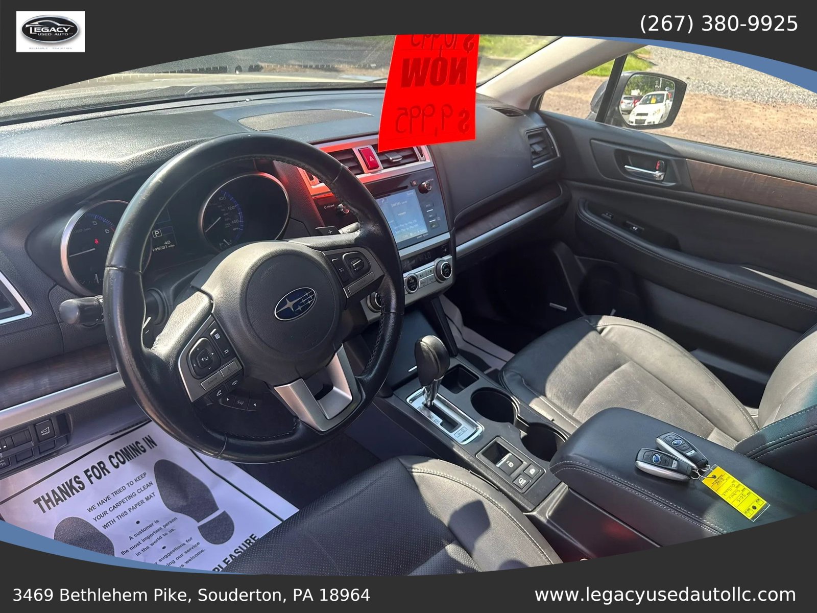 Used 2015 Subaru Outback 2.5i Limited AWD/4WD image 22