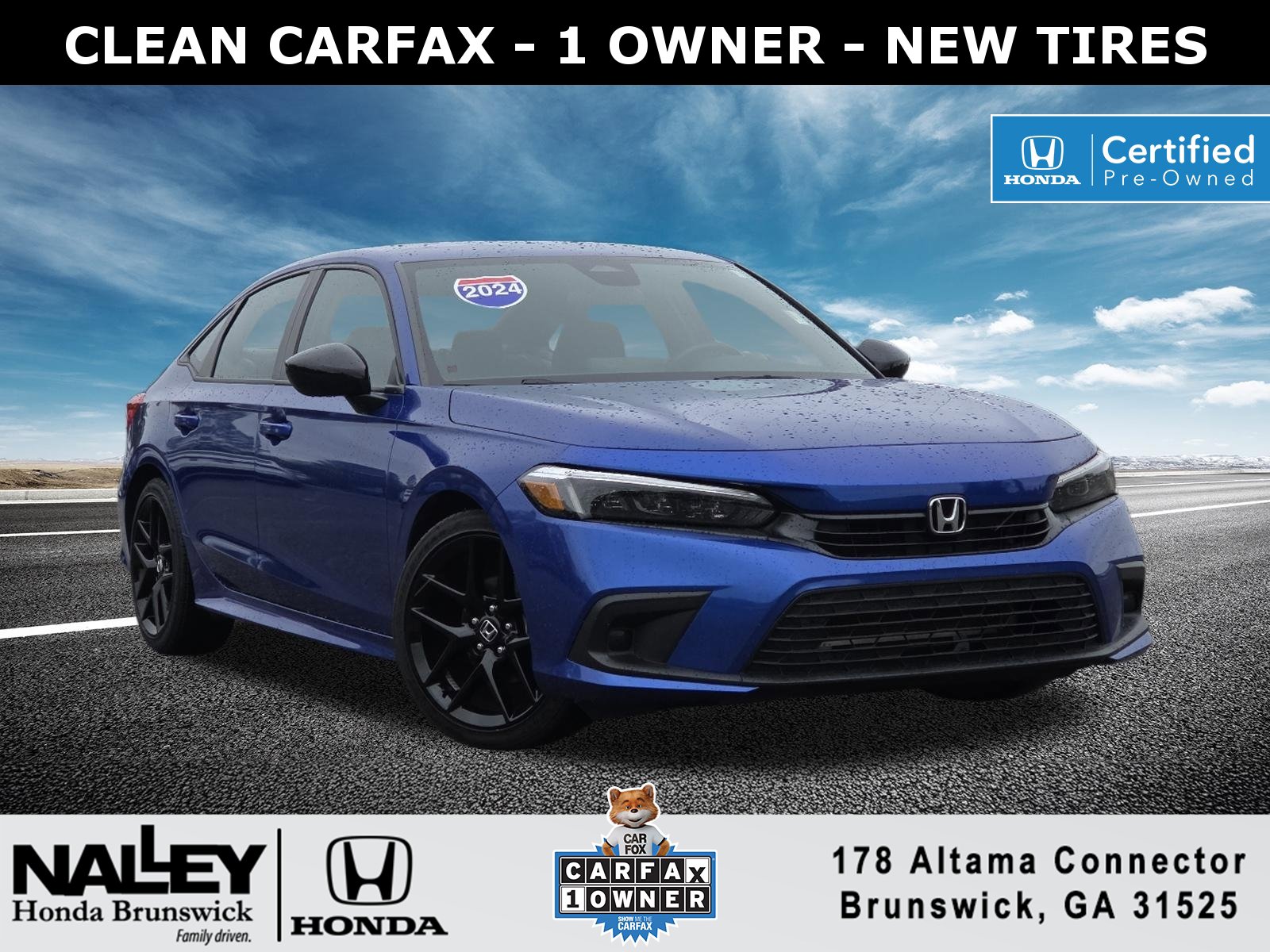 Certified 2024 Honda Civic Sport image 1