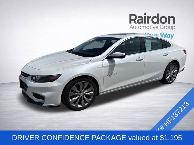 Used 2017 Chevrolet Malibu Premier w/ Premier Sun and Wheel Package FWD image 3