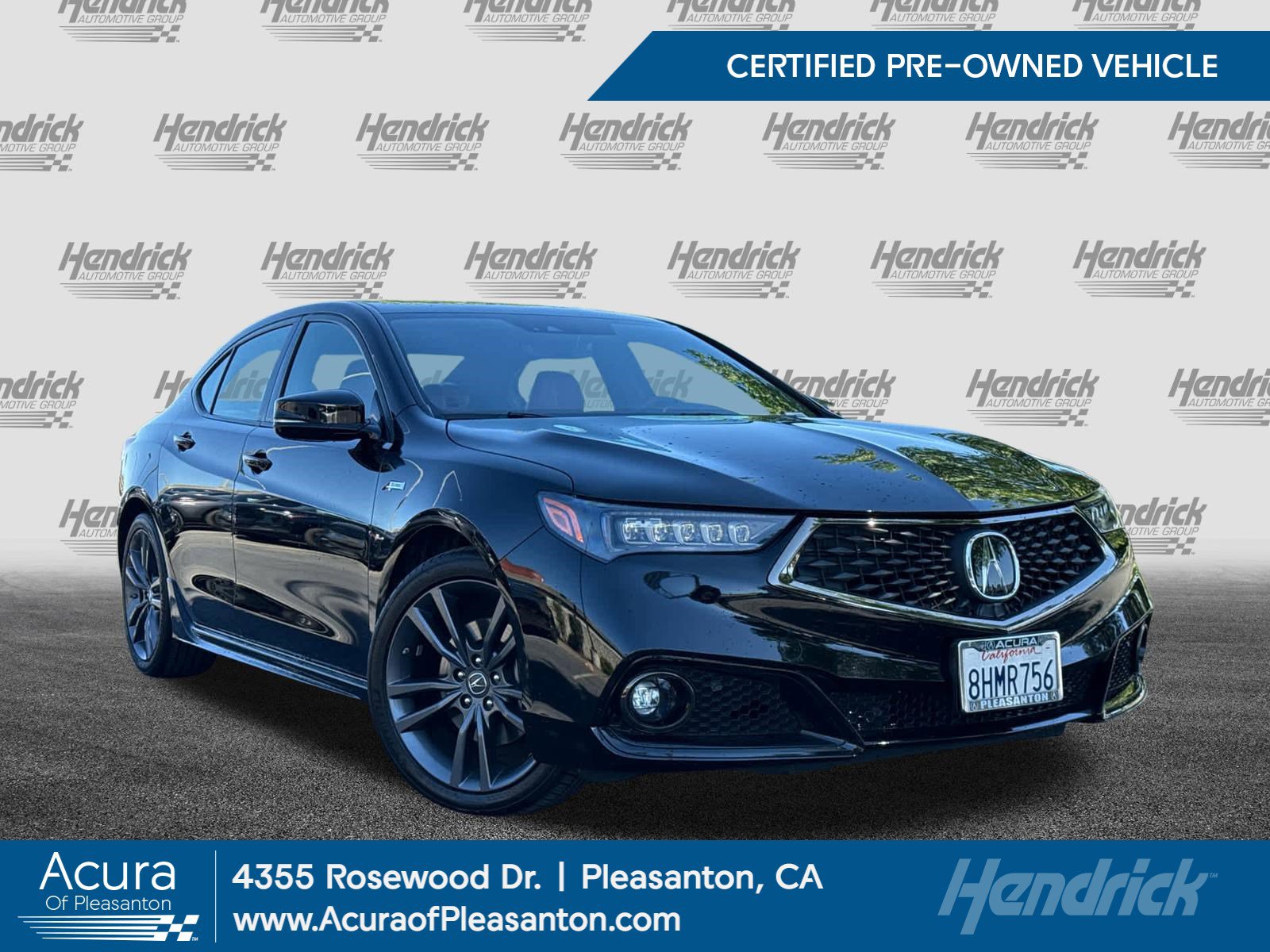 Used 2019 Acura TLX V6 w/ Technology & A-SPEC Pkg image 1