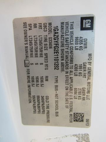 Used 2014 Chevrolet Express 3500 LT w/ LT Preferred Equipment Group image 39