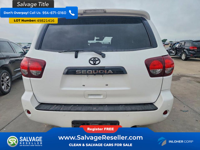 Used 2021 Toyota Sequoia Nightshade w/ Safety & Convenience Package RWD image 8