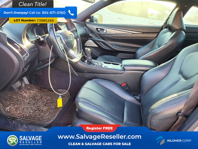 Used 2018 INFINITI Q60 3.0t Luxe RWD image 9