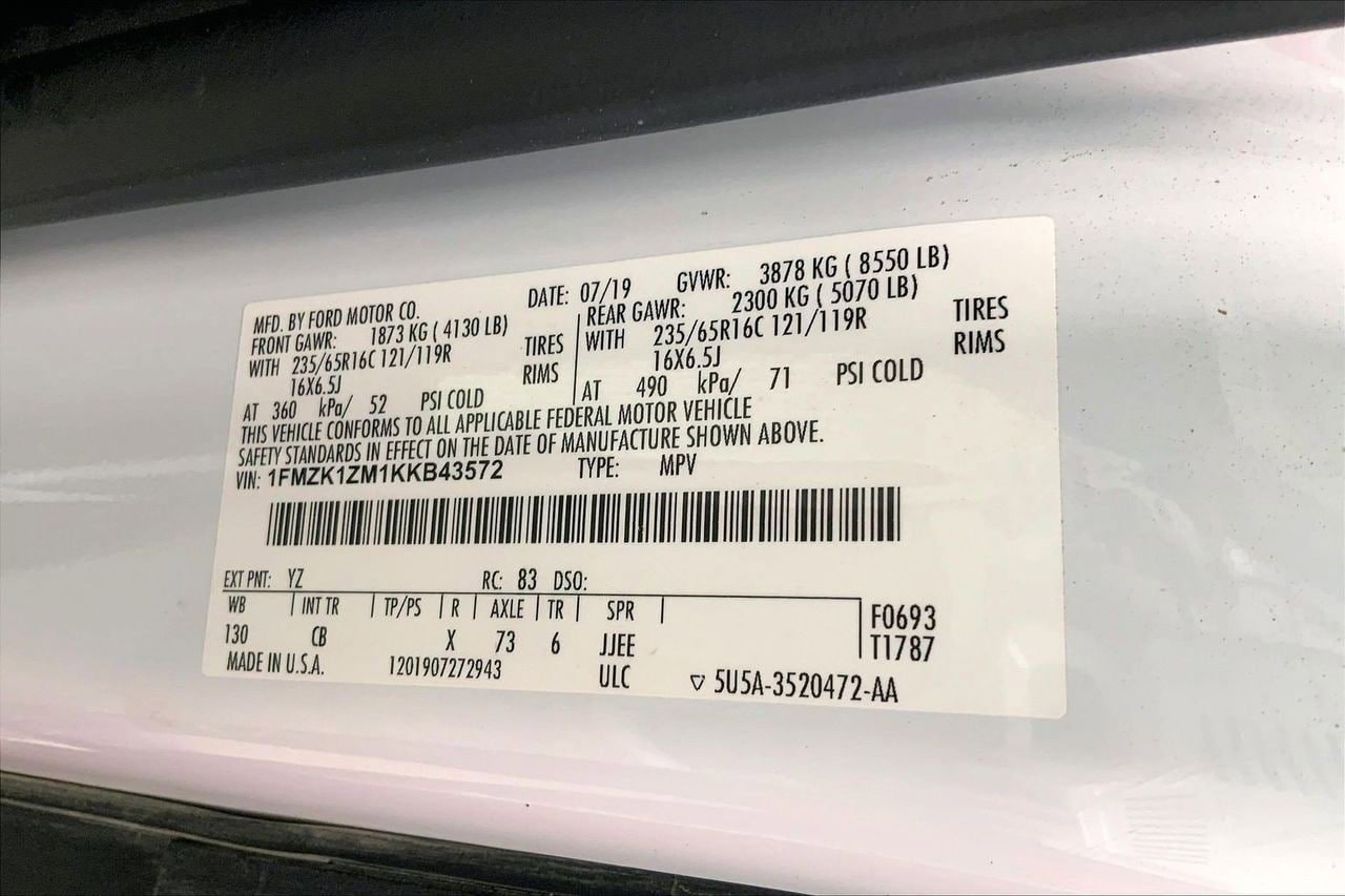 Used 2019 Ford Transit 150 XL RWD image 8