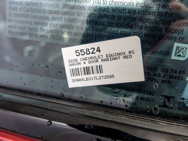 New 2026 Chevrolet Equinox RS w/ LPO, Floor Liner Package image 23