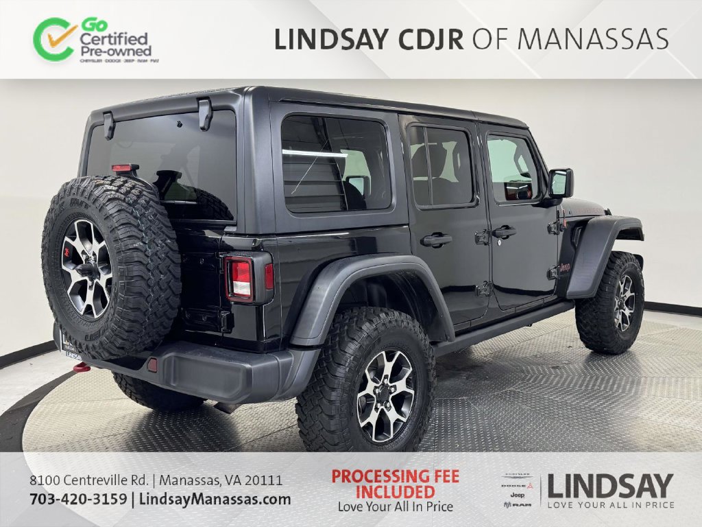 Certified 2020 Jeep Wrangler Unlimited Rubicon w/ Dual Top Group AWD/4WD image 9