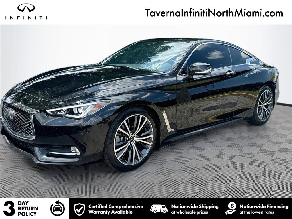 Used 2022 INFINITI Q60 3.0t Luxe w/ Cargo Package