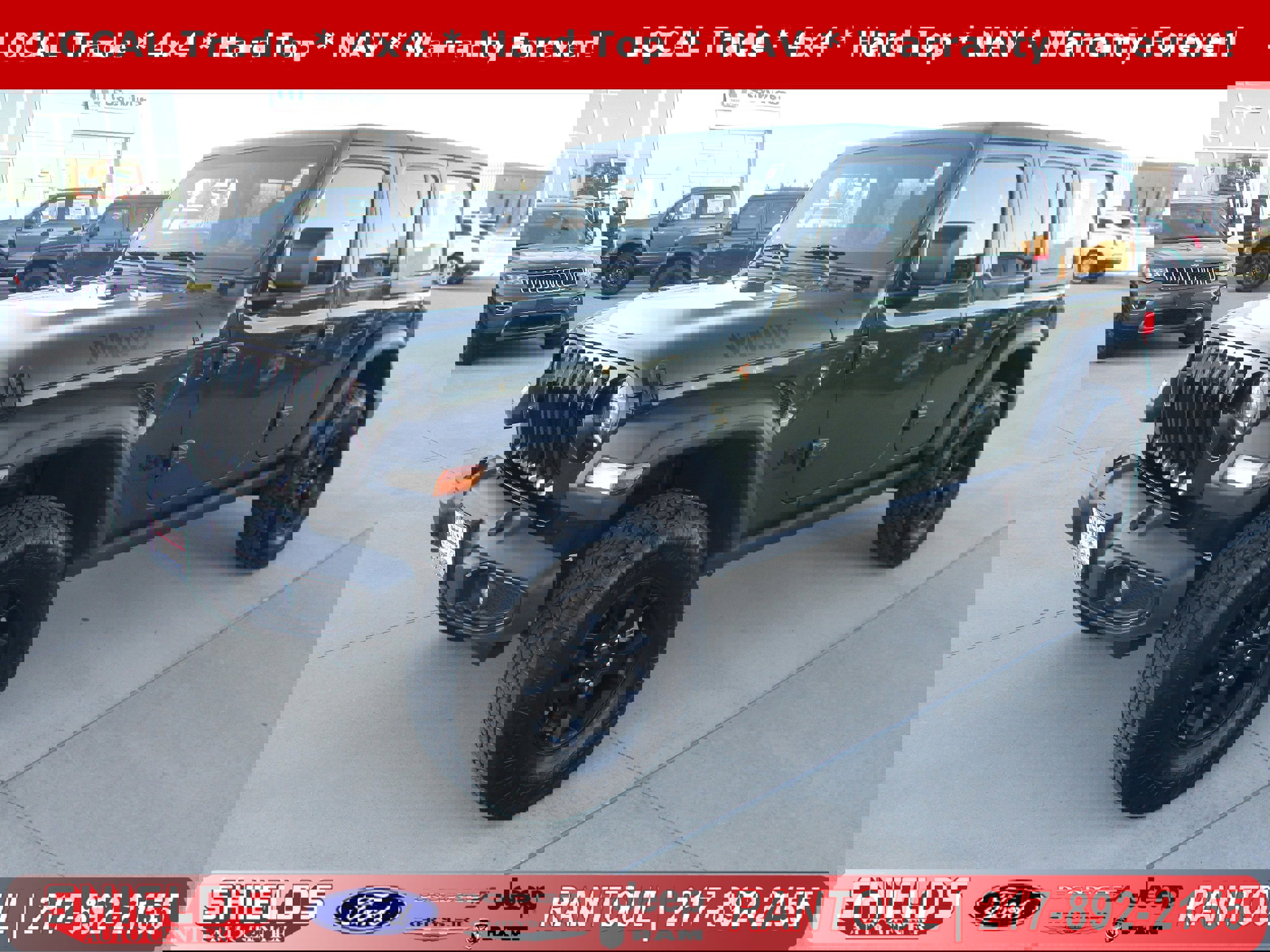 Used 2021 Jeep Wrangler Unlimited Sport image 1