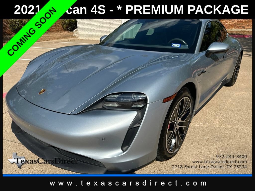 Used 2021 Porsche Taycan 4S AWD/4WD image 2