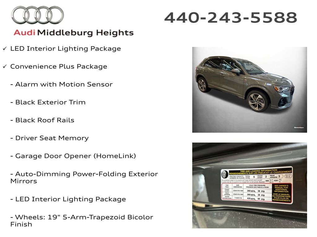 New 2025 Audi Q3 2.0T Premium image 5