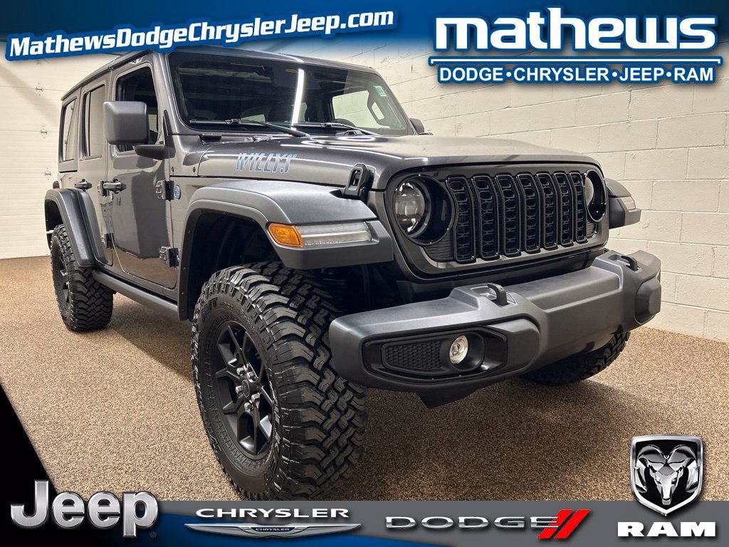Used 2025 Jeep Wrangler Unlimited Sport S 4xe
