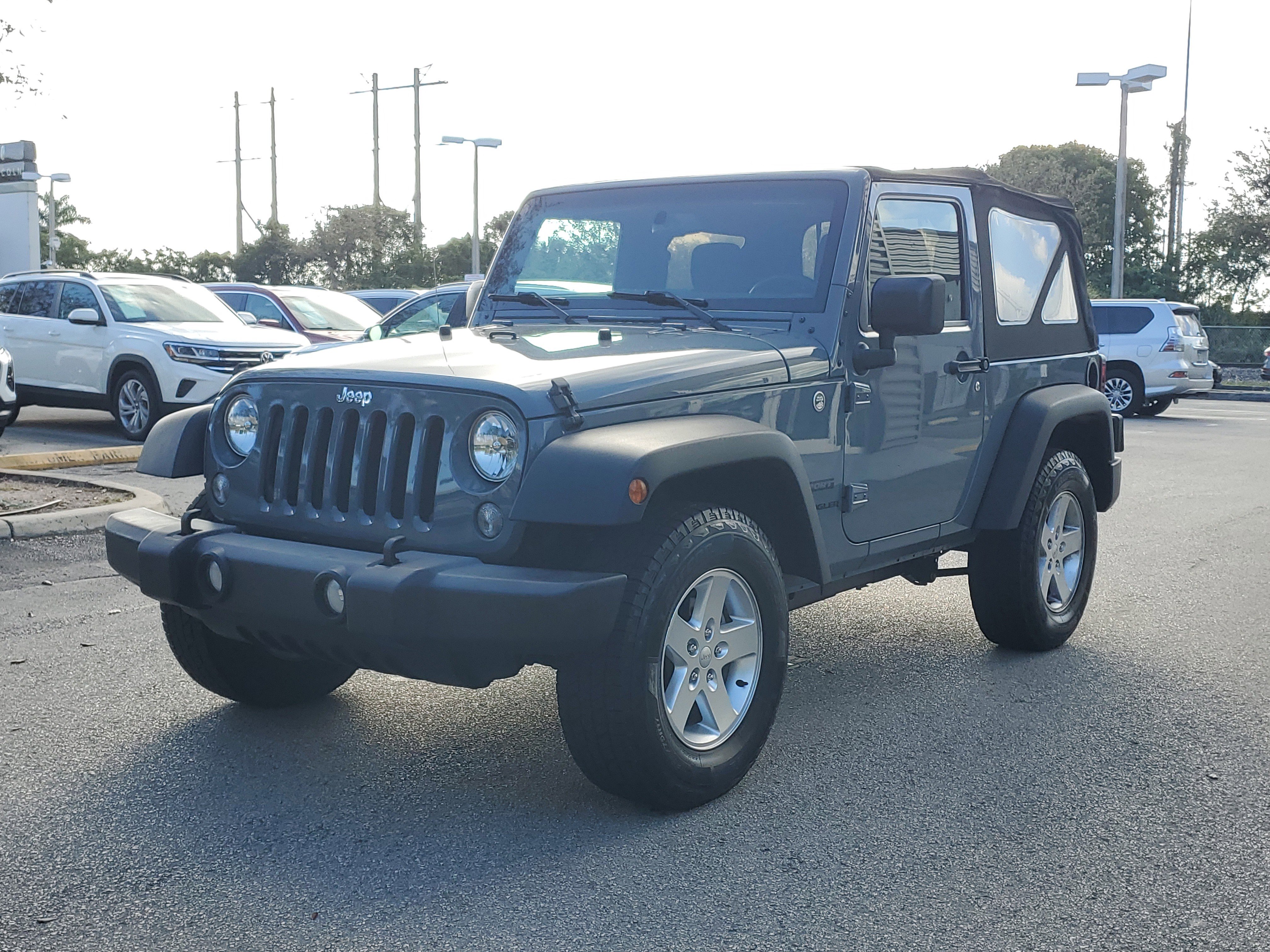 Used 2015 Jeep Wrangler Sport w/ Quick Order Package 23S image 3