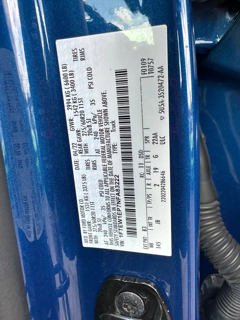 Used 2022 Ford F150 XL w/ STX Appearance Package image 38