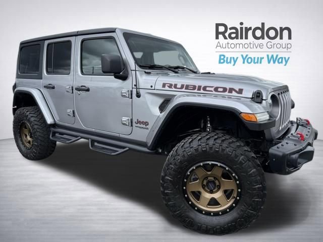 Used 2018 Jeep Wrangler Unlimited Rubicon w/ Steel Bumper Group AWD/4WD image 1