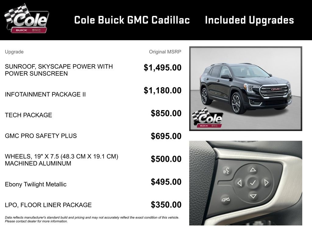Certified 2024 GMC Terrain SLT w/ Infotainment Package II image 3