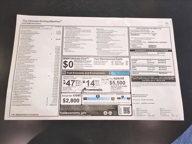 New 2026 BMW M5 image 18