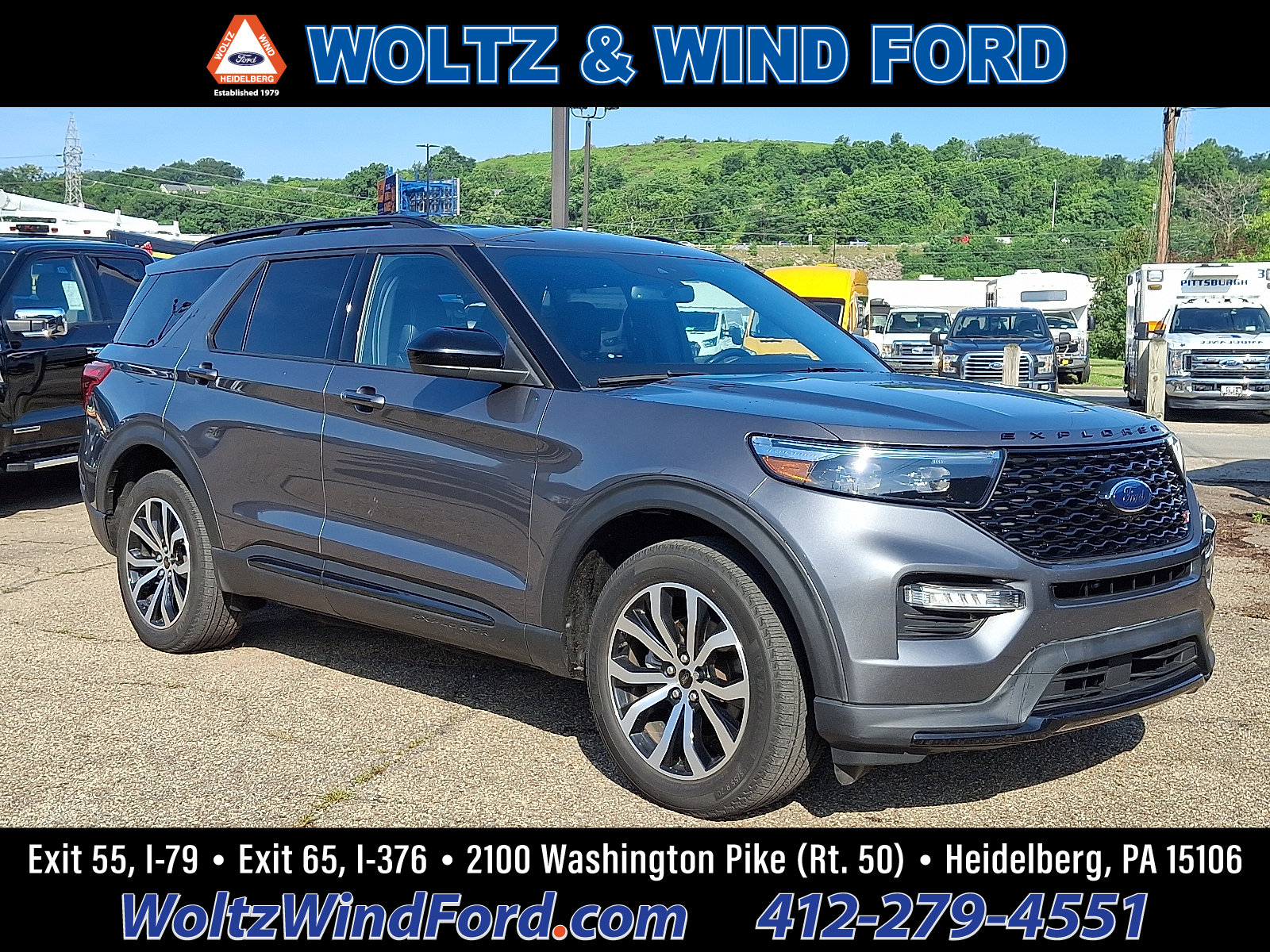 Certified 2022 Ford Explorer ST