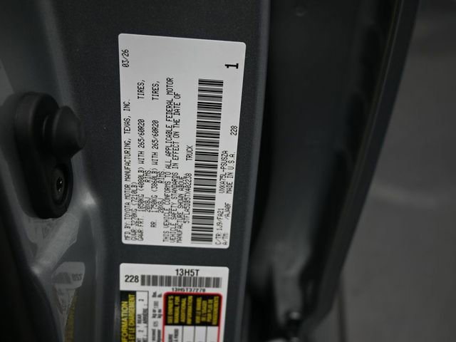 New 2026 Toyota Tundra SR5 image 20