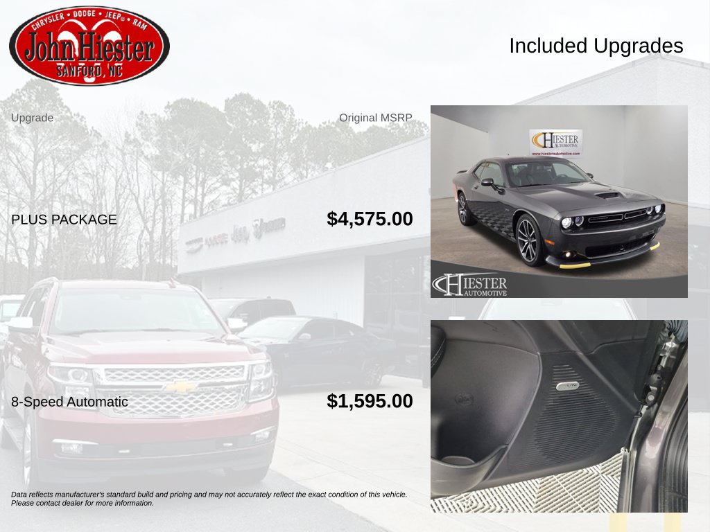 Used 2023 Dodge Challenger R/T w/ Plus Package RWD image 3