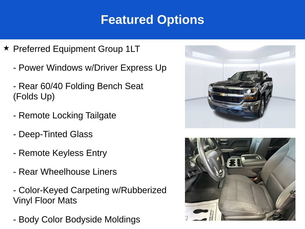 Used 2017 Chevrolet Silverado 1500 LT w/ All Star Edition AWD/4WD image 3