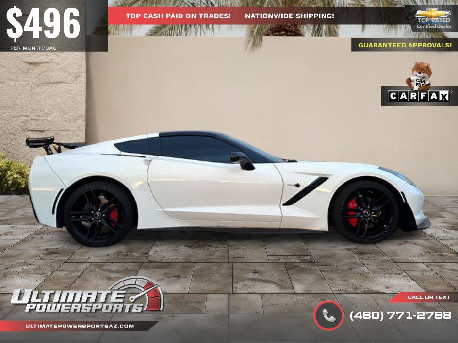 Used 2015 Chevrolet Corvette Stingray Coupe w/ ZF1 Appearance Package RWD image 61