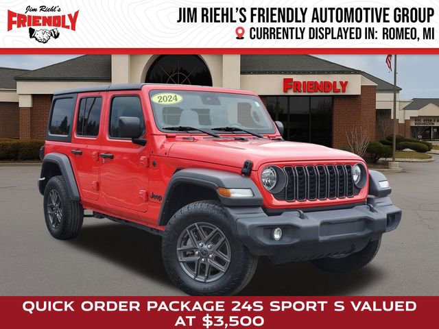 Used 2024 Jeep Wrangler Sport S image 1