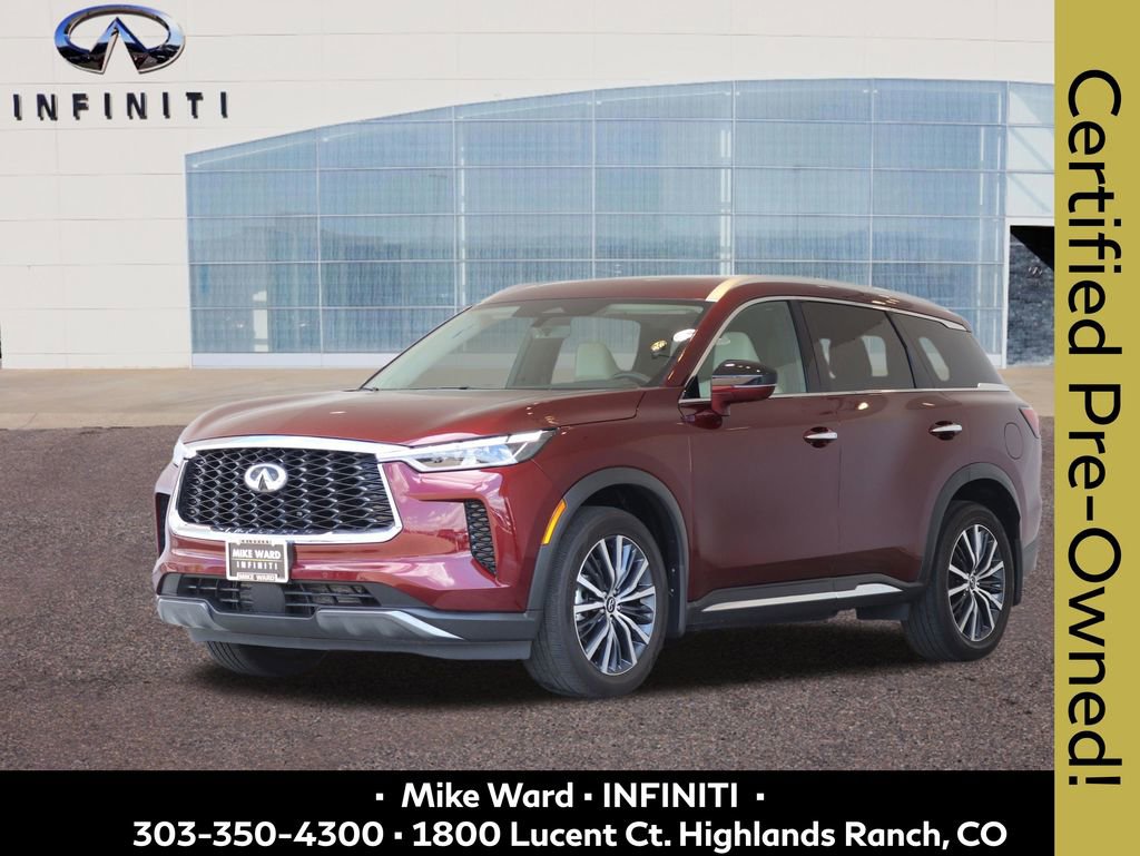 Certified 2025 INFINITI QX60 Sensory w/ Lighting Package (N94) AWD/4WD image 1