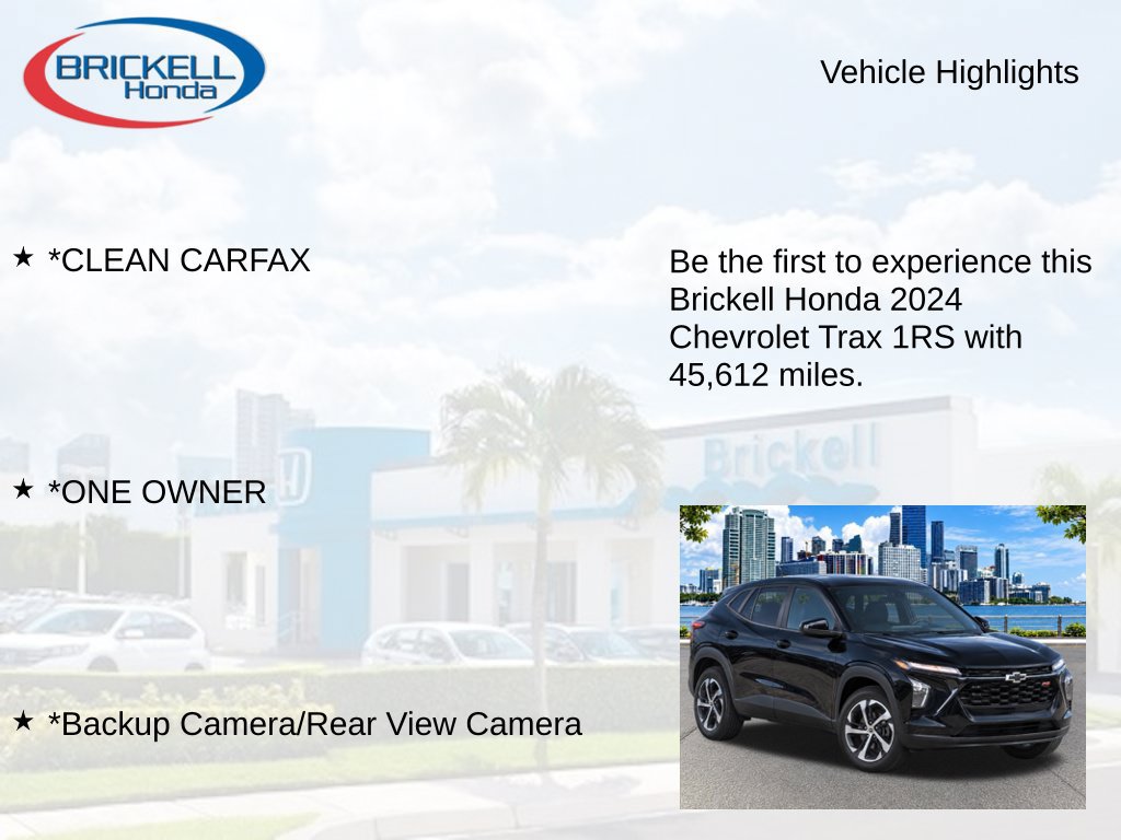 Used 2024 Chevrolet Trax RS FWD image 8