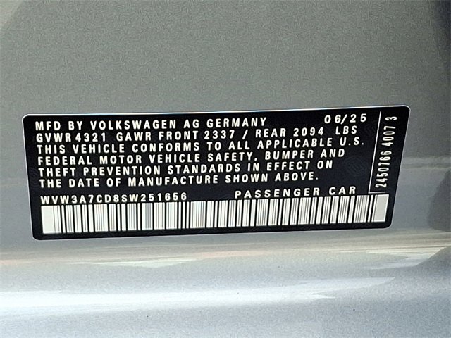 New 2025 Volkswagen GTI SE image 20