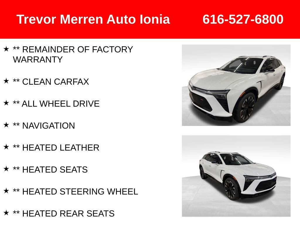 Used 2024 Chevrolet Blazer EV RS AWD/4WD image 7