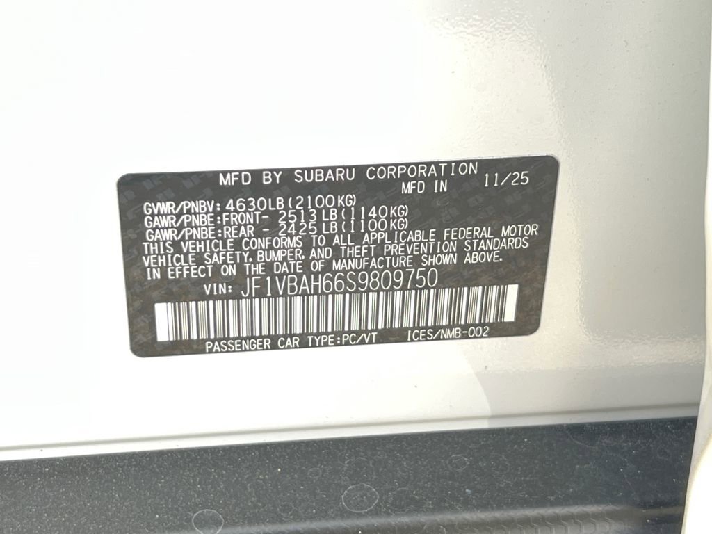 New 2025 Subaru WRX Premium image 31