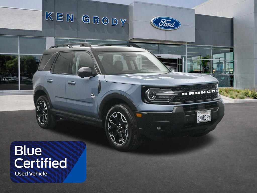 Certified 2025 Ford Bronco Sport Outer Banks w/ Outer Banks Tech Package+ image 1