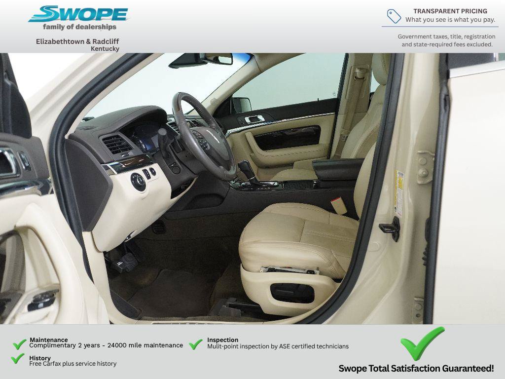 Used 2016 Lincoln MKS AWD w/ Equipment Group 101A image 13