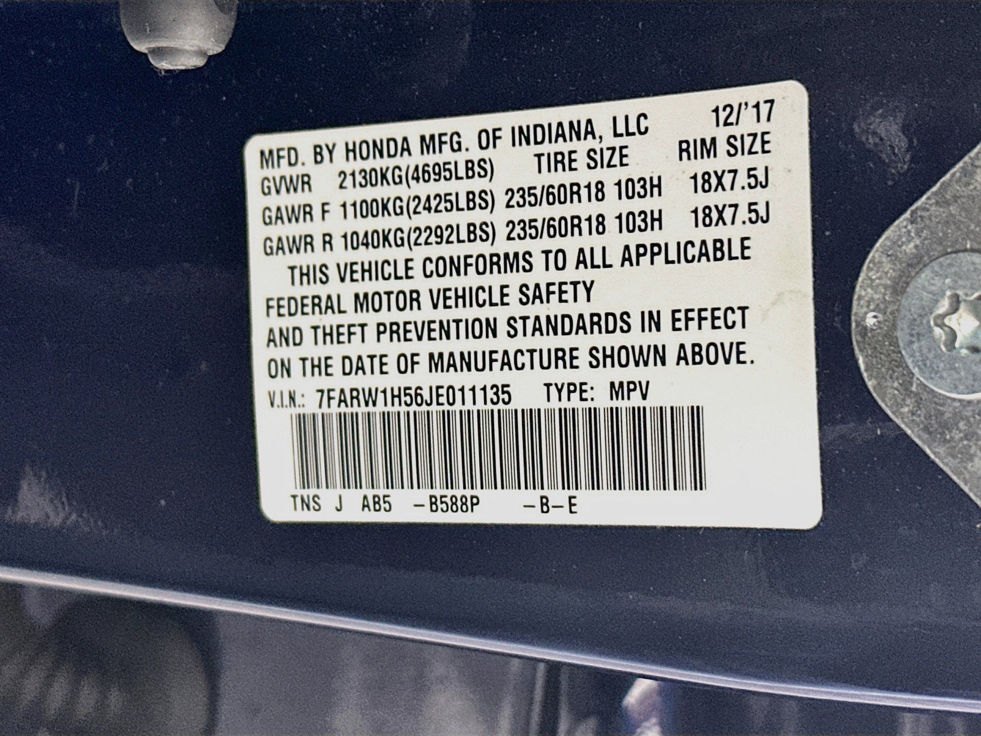 Used 2018 Honda CR-V EX image 12