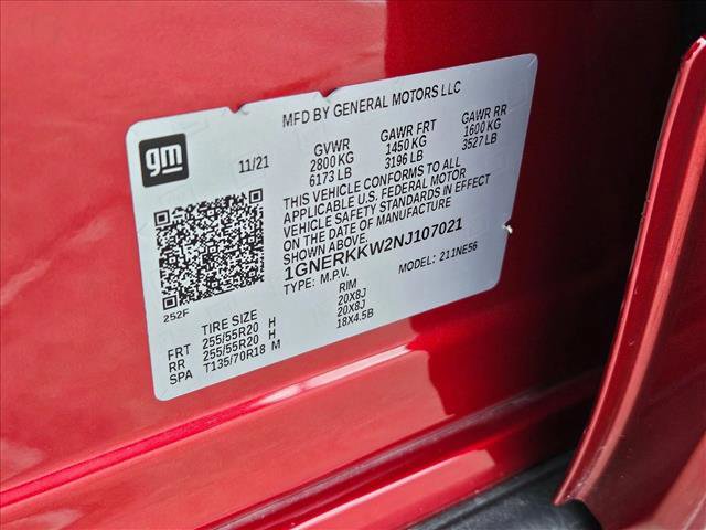 Used 2022 Chevrolet Traverse Premier w/ LPO, Cargo Package image 20