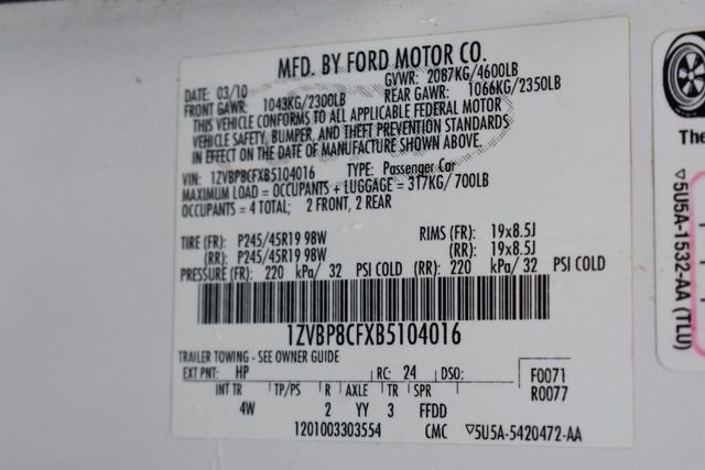 Used 2011 Ford Mustang GT Premium RWD image 31