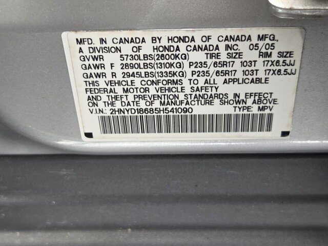 Used 2005 Acura MDX Touring AWD/4WD image 12